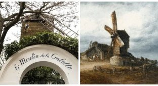 The vanished wind giants of Paris that fed people and inspired great painters (15 photos + 1 video)