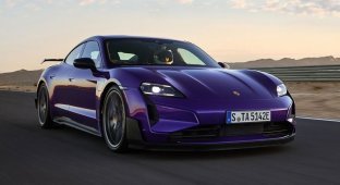 Taycan Turbo GT became the most powerful Porsche in the history of the brand (19 photos)