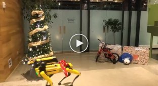 New Year's video from Boston Dynamics