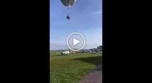 Самое дорогое приземление на воздушном шаре