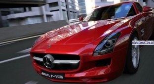 Mercedes SLS AMG на скриншотах из Gran Turismo 5 (6 фото)