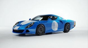 AGTZ Twin Tail presented - a very expensive transformable sports car (10 photos + 1 video)