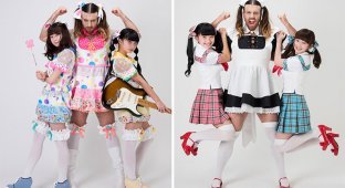 Знакомьтесь - Ladybeard, рестлер, металлист и трансвестит из Австралии (11 фото)