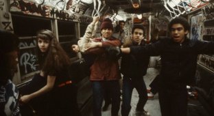 Ад нью-йоркской подземки 80-х (40 фото)