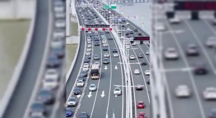 A 24-kilometer sea highway opened in China, which broke 10 world records (3 photos + 1 video)