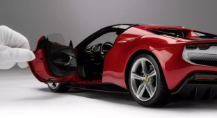 Масштабную модель Ferrari 296 GTS оценили в 16 тысяч долларов (3 фото)