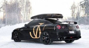 Nissan R35 GT-R Olsson Winter Edition (6 фото)