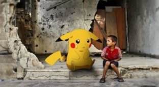 “Приди и спаси меня”: сирийские дети с покемонами растрогали пользователей сети