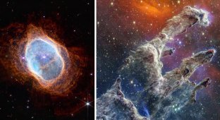 Найкраще знімки, зроблені телескопом «Джеймс Вебб» за перший рік його перебування в космосі (14 фото)