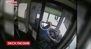 Поножовщина в салоне автобуса в Москве