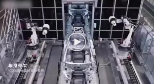 Xiaomi megafactory assembles one SU7 car in 76 seconds