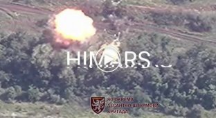 Ukrainian forces destroyed another Russian Buk air defense system hidden in the forest with a HIMARS strike in the Bakhmut direction