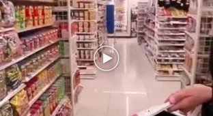 В японском супермаркете