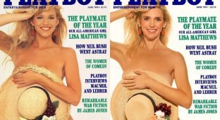 Seduction Never Goes Out of Style: Hot Models Recreate Iconic Playboy Covers (4 photos)