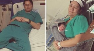 Один мексиканский блогер заснял девушку-доктора спящей на рабочем месте и обвинил в халатности (8 фото)