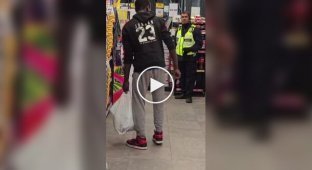 В США засняли на видео излишне эмоционального преступника