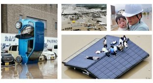 Апокалипсис наяву: Япония после наводнения (17 фото)