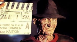Stills from the filming and interesting facts about the movie "A Nightmare on Elm Street" (24 photos)