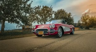 В Европе собрали новый Chevrolet Corvette первого поколения из остатков старых спорткаров (12 фото)