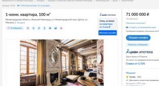 В Нижнем Новгороде продается однушка за 71 млн. руб (11 фото)