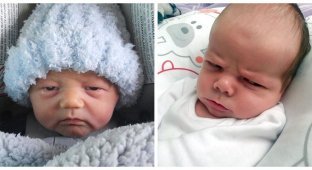 25 babies who, from the cradle, realized the frailty of existence (26 photos)
