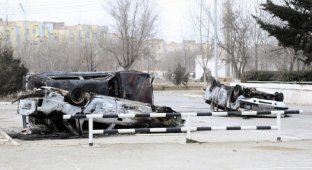 Беспорядки в Жанаозене, Казахстан (8 фото)