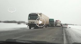 Жуткая авария под Красноярском (мат)