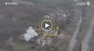 Украинские защитники уничтожили вражеские укрытия, блиндажи, склады БК, минометную позицию и переправы