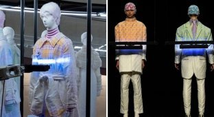 Модная наука: японский бренд создал одежду, цвет и узор которой проявляется только под действием ультрафиолета (13 фото + 1 видео)