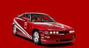 Rarest Alfa Romeo SZ Trofeo is sold for 185 thousand euros (10 photos)