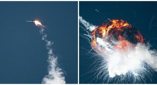 Американские военные подорвали ракету частной компании Firefly Aerospace (4 фото + 1 видео)