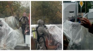 В пригороде столицы произошла утечка опасного газа (6 фото + 1 видео)