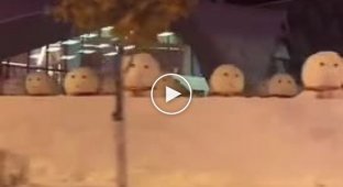 We need more snowmen or an army of snowmen