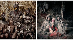Фотографии последних племён, сохранившихся на Земле (50 фото)