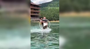 When the dream of flying on a flyboard meets reality