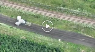 Уничтожение российского танка Т-90М под Курдюмовкой, Донецк
