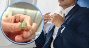 In China, a Passenger Demands 18,000 from an Airline dollars for depression after being pricked by a needle left on a plane (3 photos)