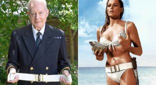 Тайны кино: как морской офицер одел девушку Бонда (5 фото + 1 видео)