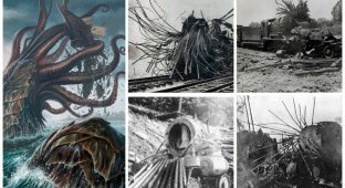 The terrifying consequences of the explosion of a locomotive's steam boiler (22 photos)