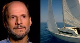 The story of Steve Callahan, who miraculously lasted 76 days on an inflatable raft in the open sea (5 photos)