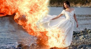 Платье в хлам — чумовой тренд свадебной фотографии (26 фото)