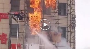 How fires are put out in China