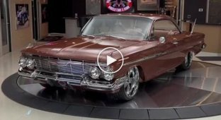 Как выглядит и звучит Chevrolet Impala Resto Mod 1961