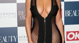 Model Demi Rose delighted everyone with her revealing outfit (10 photos)