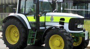 В Англии полицейские станут трактористами