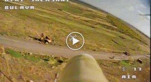 Presidential Brigade soldiers eliminated an occupier on a motorcycle with a kamikaze drone