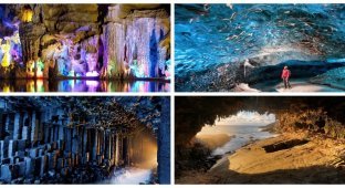15 most beautiful caves in the world (16 photos)