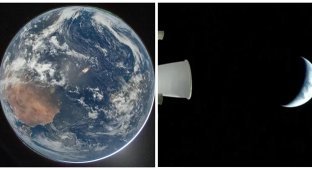 Астронавты NASA впервые за полвека сделали фотографию Земли (3 фото)