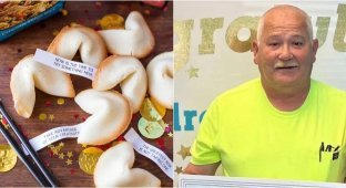 A Fortune Cookie Helped an American Win the Lottery (3 photos)