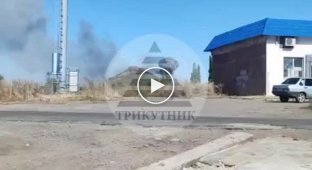 An ammunition depot exploded in Russian-controlled Sorokino